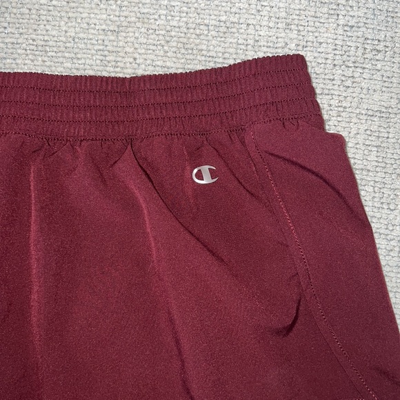Burgundy champion athletic shorts NWOT - Picture 3 of 6
